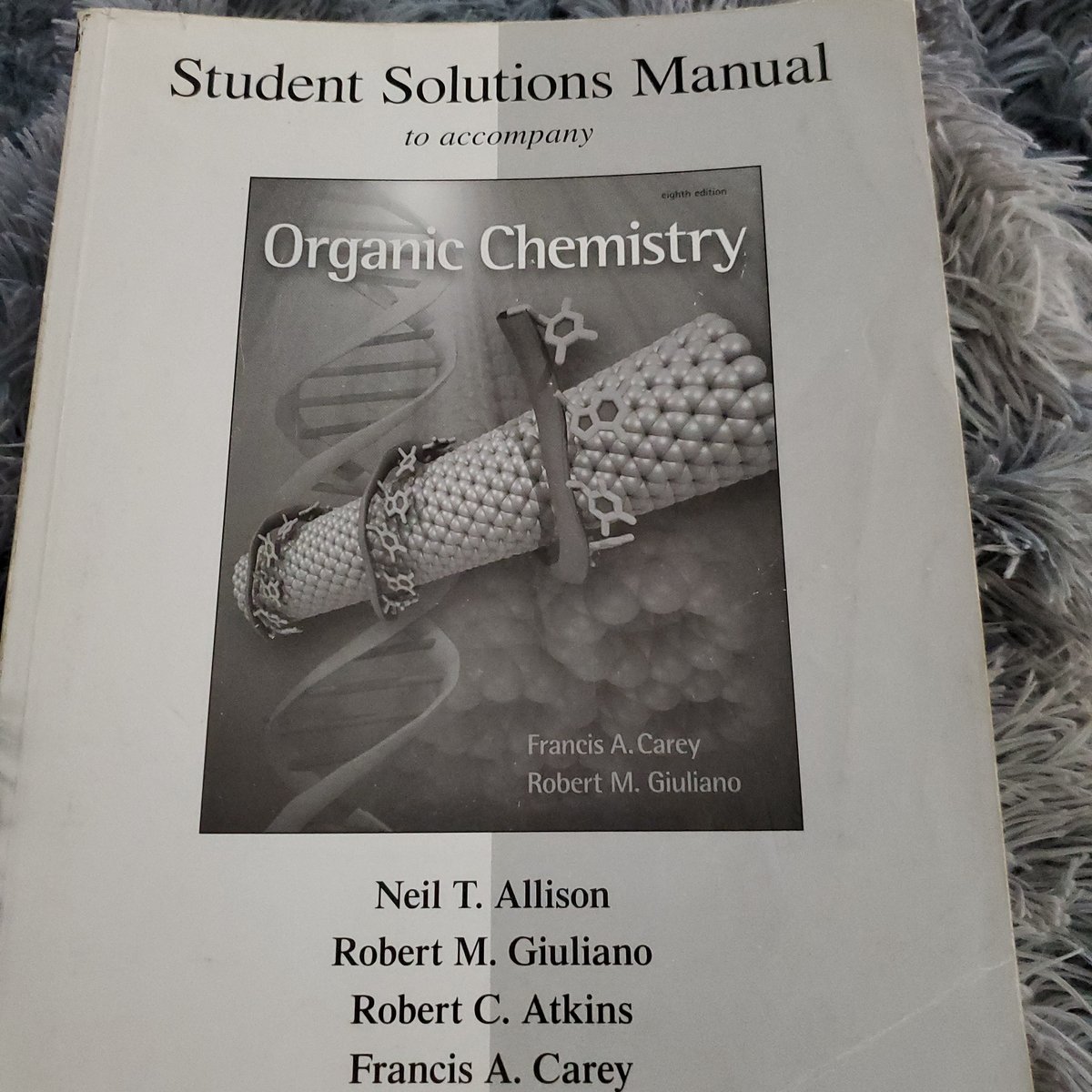 Solutions Manual Organic Chemistry by Francis Carey, Robert Giuliano ...