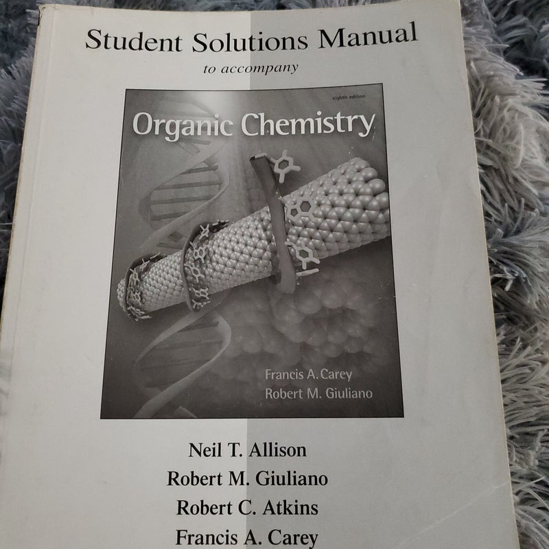 Solutions Manual Organic Chemistry