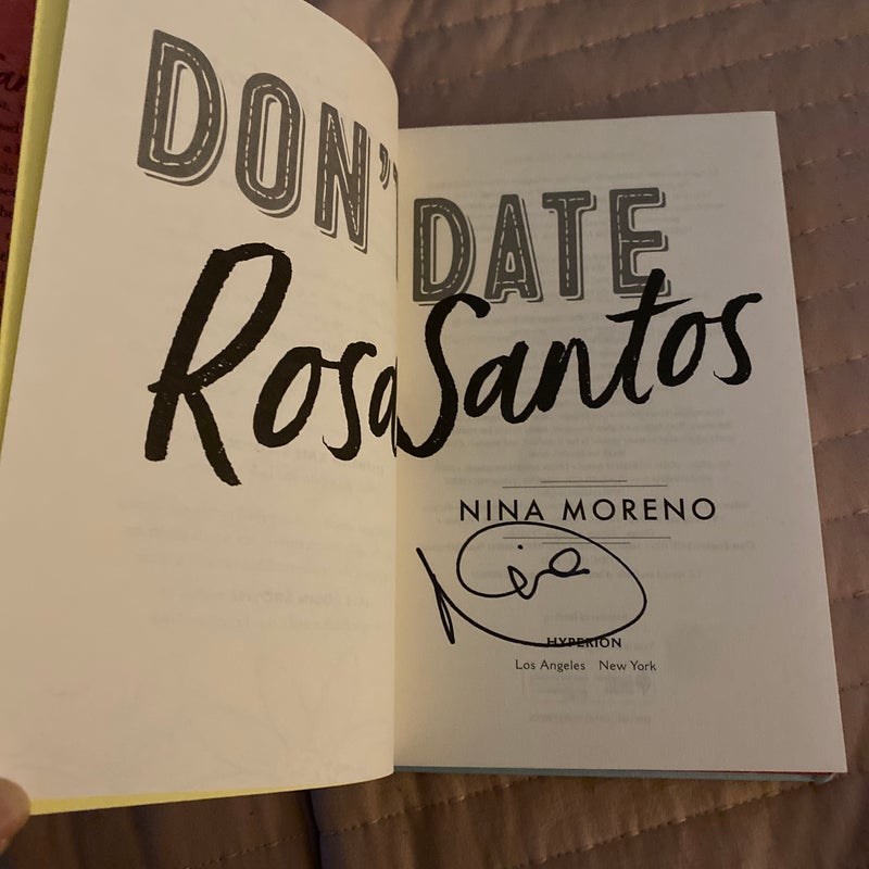 Don't Date Rosa Santos - Signed
