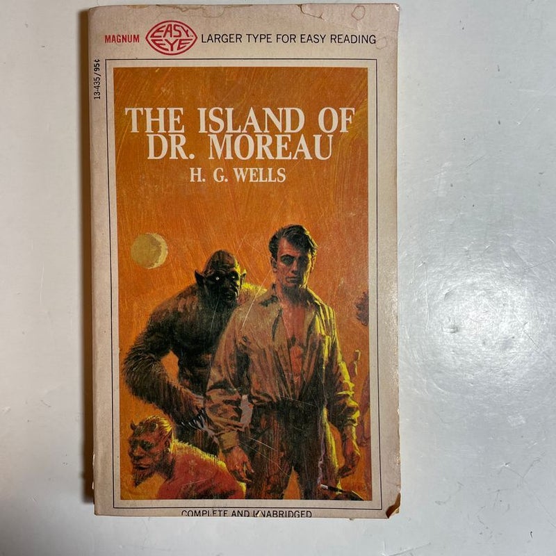 The island of Dr Moreau by HG Wells