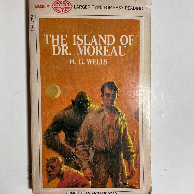 The island of Dr Moreau by HG Wells