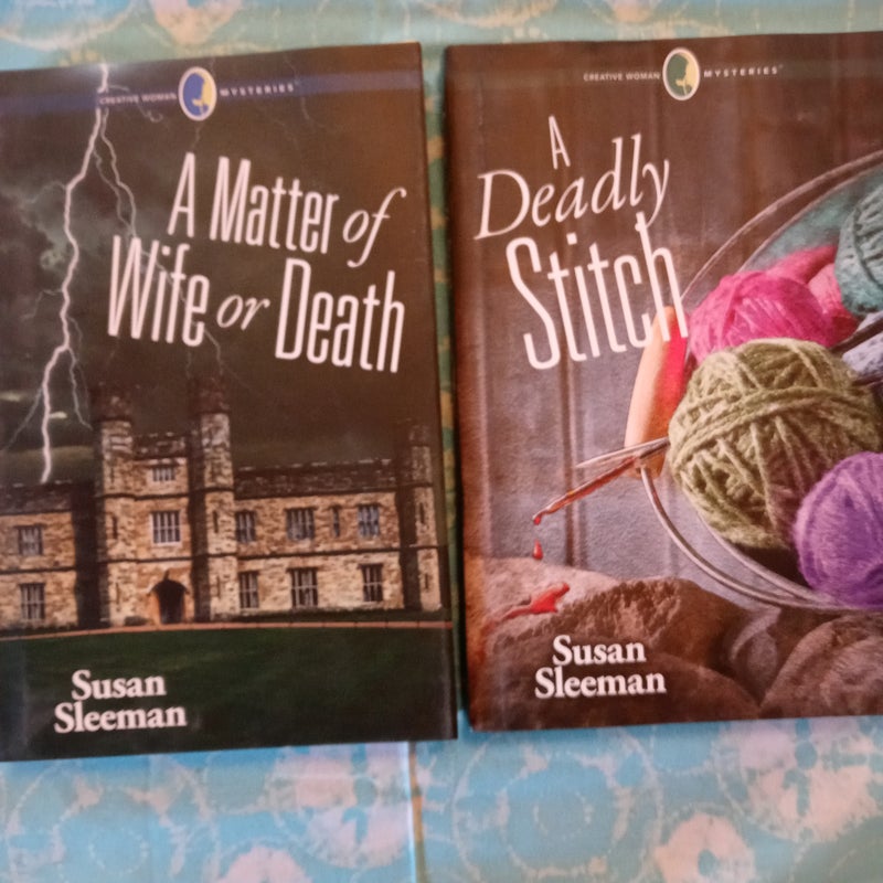 A matter of wife or death, a deadly stitch, dog gone shame, guilty treasures, recipe for deception