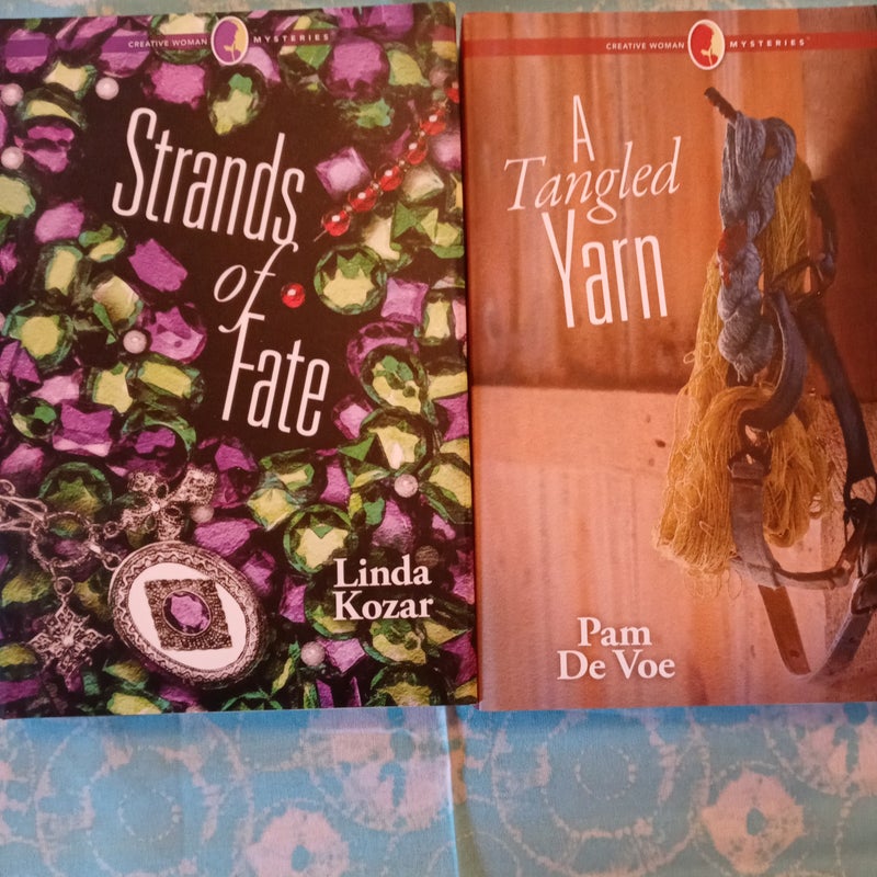 Strands of fate, a tangled yarn, parchwork of lies, what a picture's