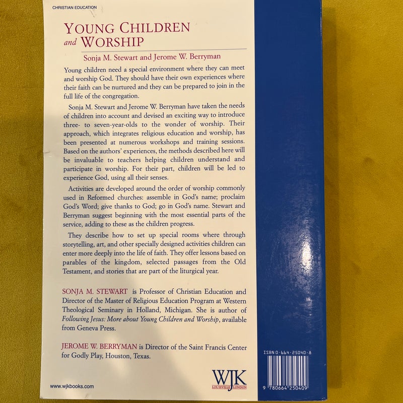 Young children and worship