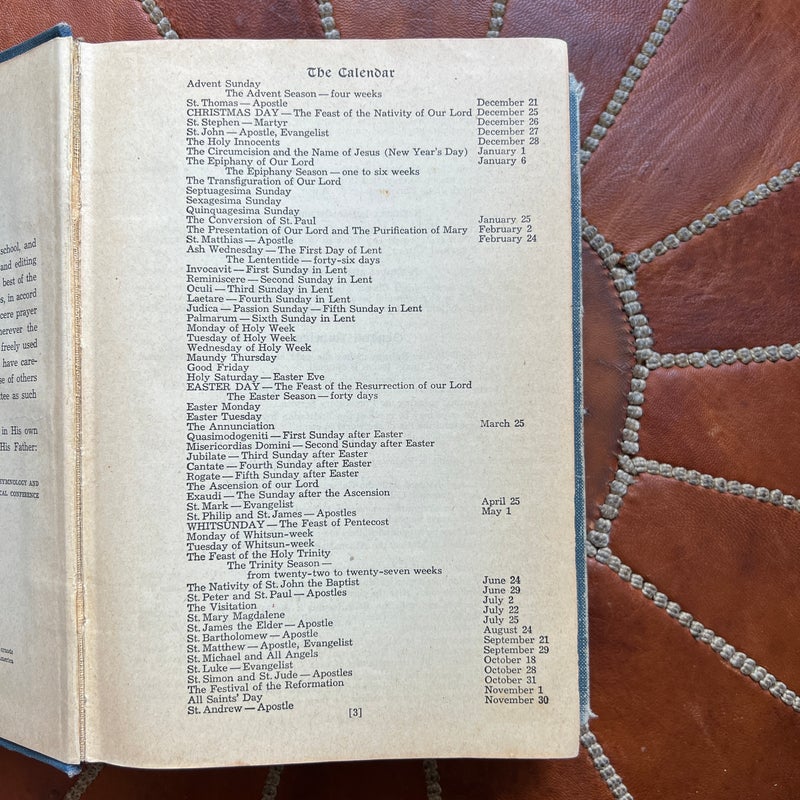 Lutheran Hymnal 1941