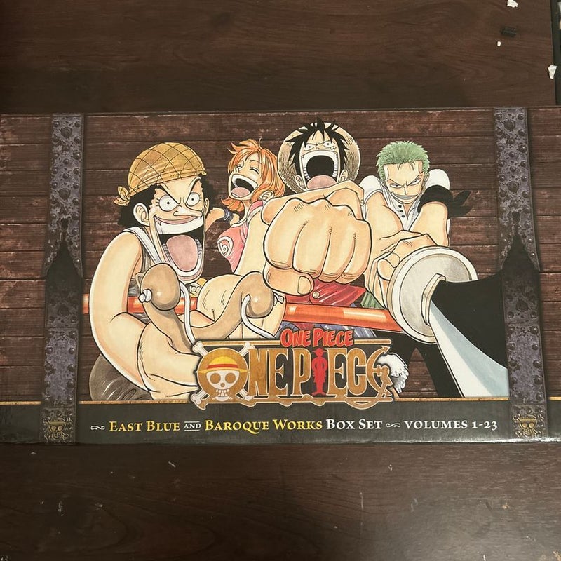 One Piece Box Set 1: East Blue and Baroque Works