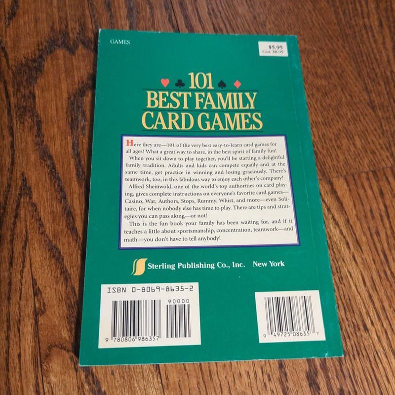 101 Best Family Card Games