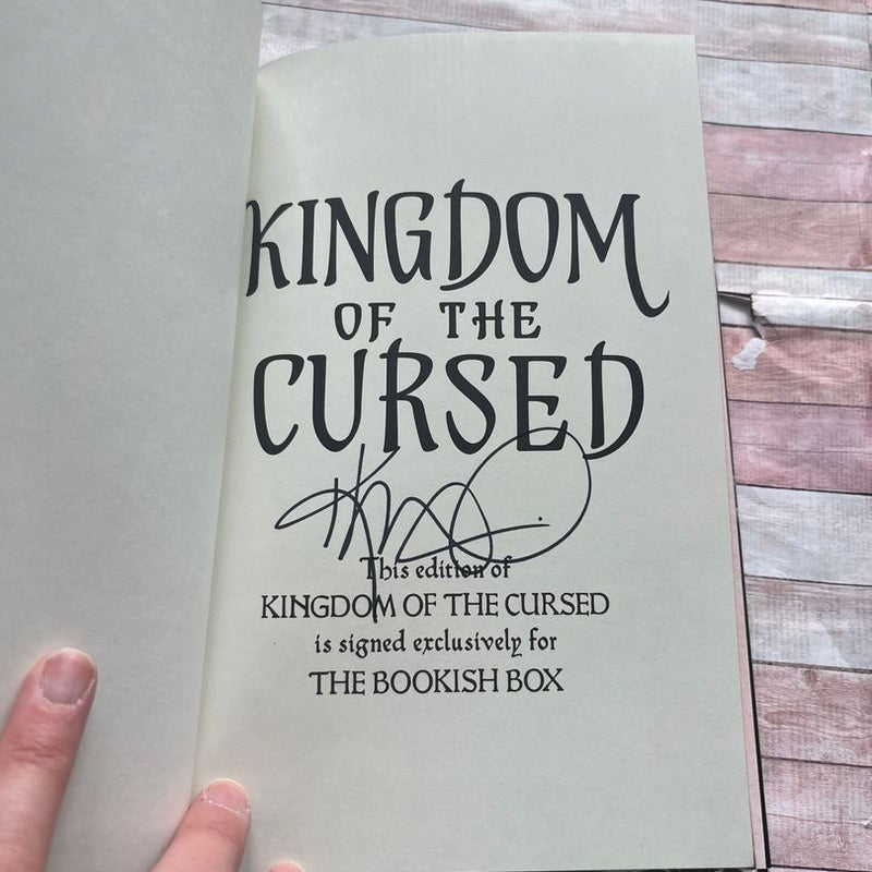 Bookish Box Kingdom of the Cursed