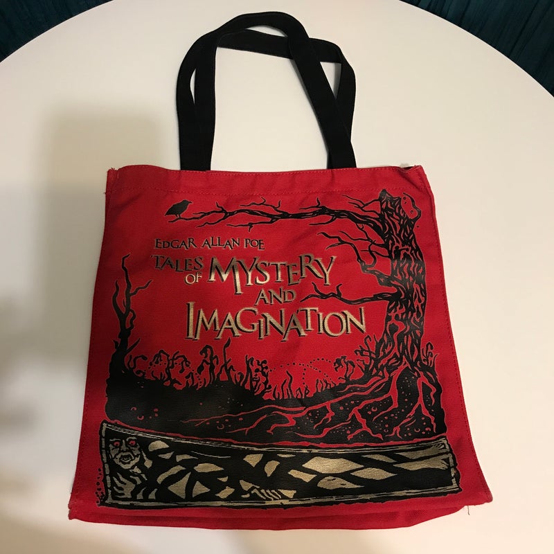 Edgar Allen Poe tote bag