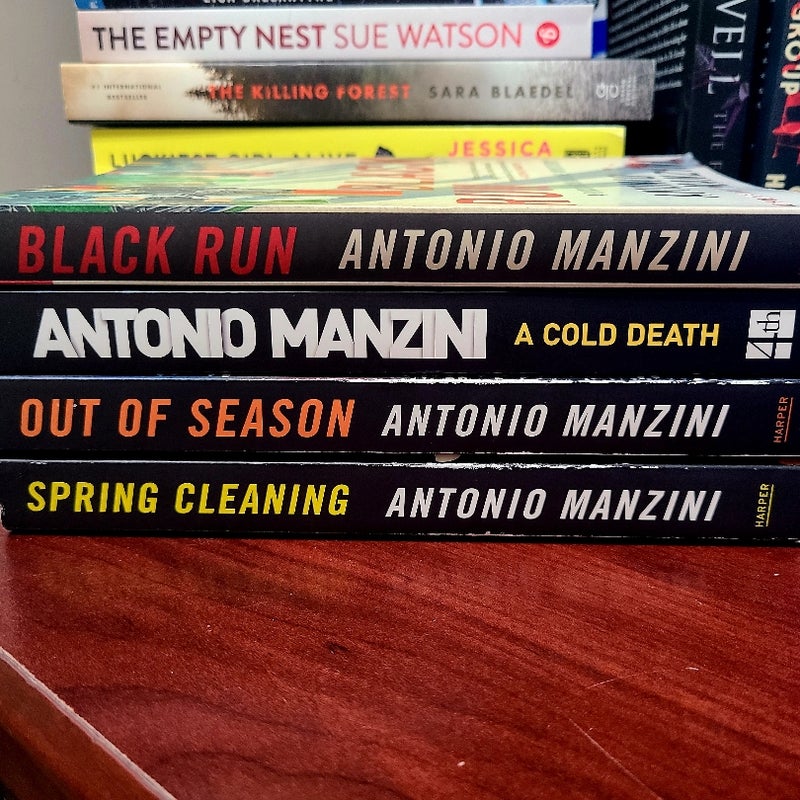 Spring Cleaning, Out of Season, A Cold Death, Black Run Antonio