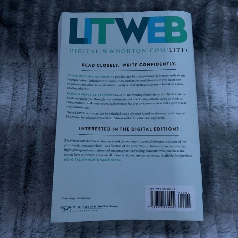 The Norton Introduction to Literature