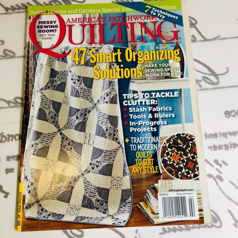 Better Homes & Gardens American Patchwork Quilting
