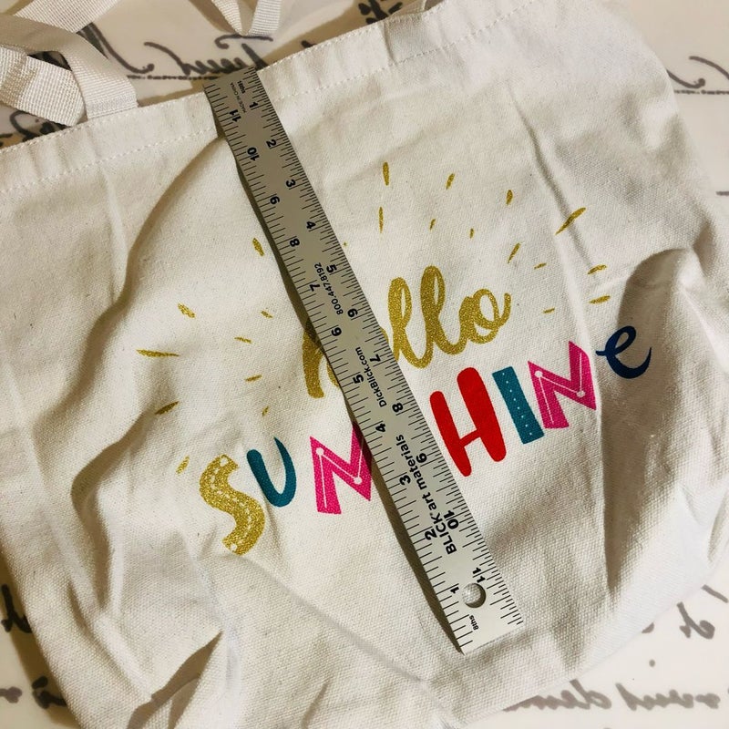Hello Sunshine Book Bag