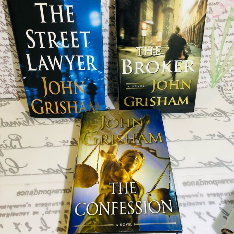 John Grisham Lot of 6 Books