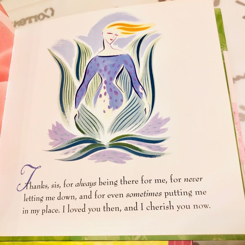 To My Sister, What Sisters Share, Thank You Sister