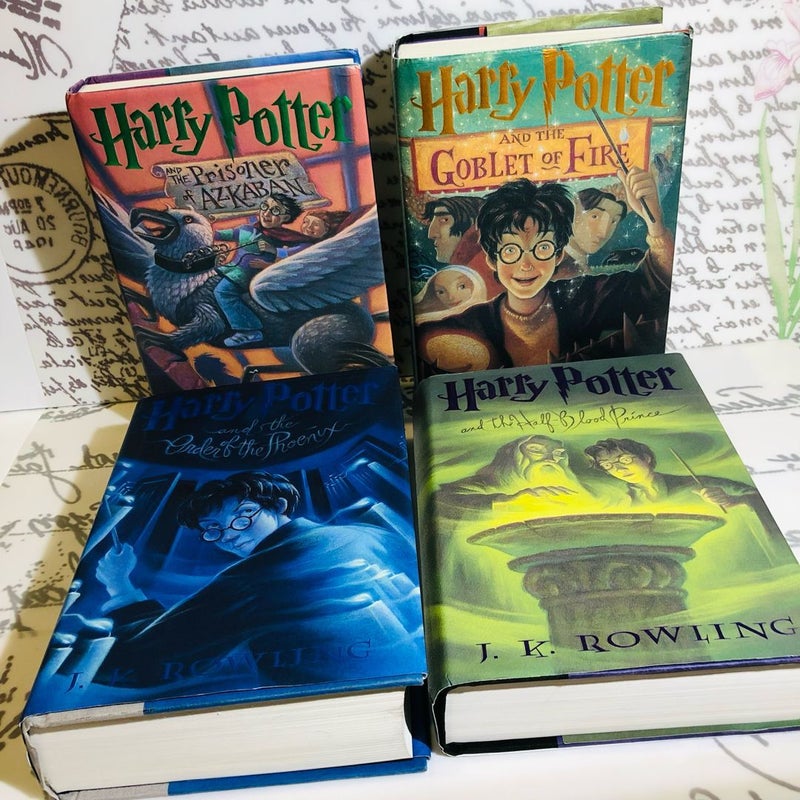 Harry Potter ~ Books 3-6