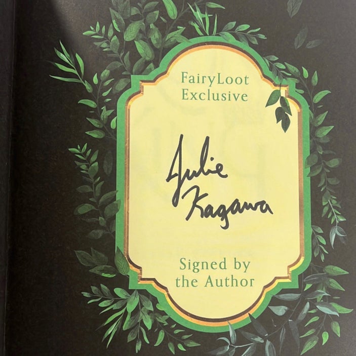 Fairyloot Iron Fey Series and first two Evenfall books