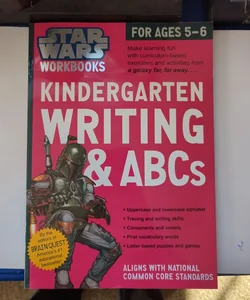 Star Wars Workbook: Kindergarten Writing and ABCs