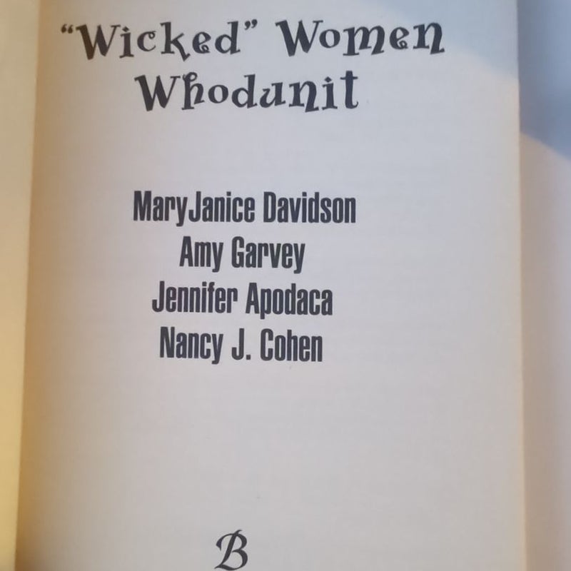 Wicked Women Whodunnit