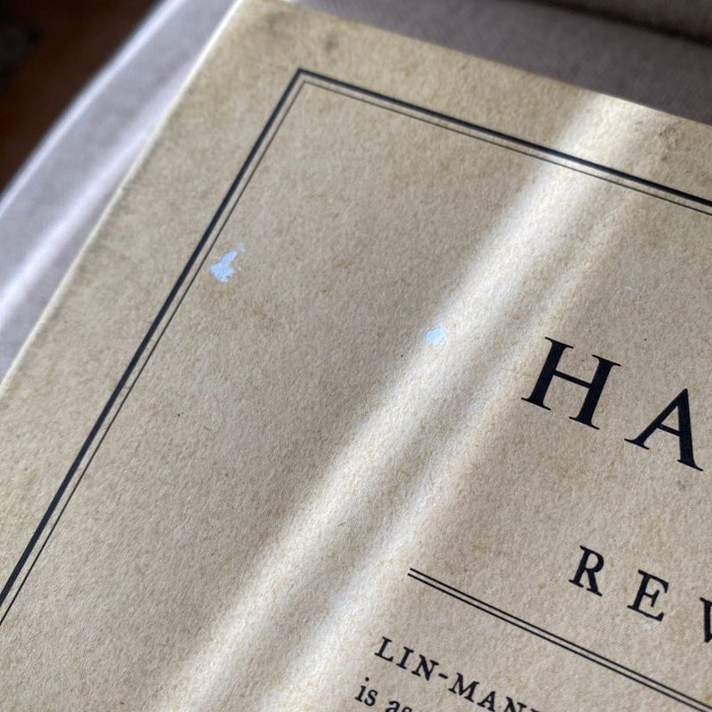 Hamilton (1st Print Edition; Hardcover)