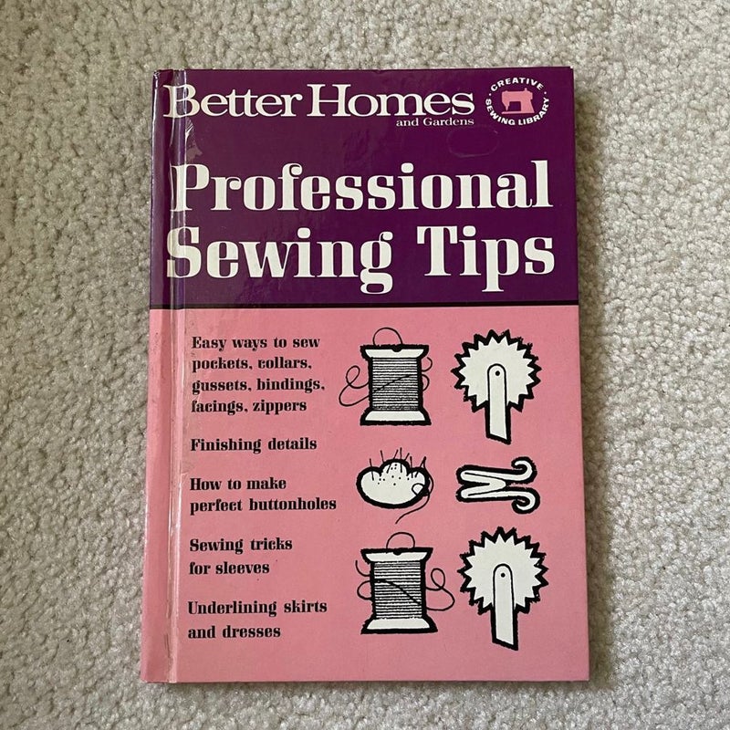 Professional Sewing Tips