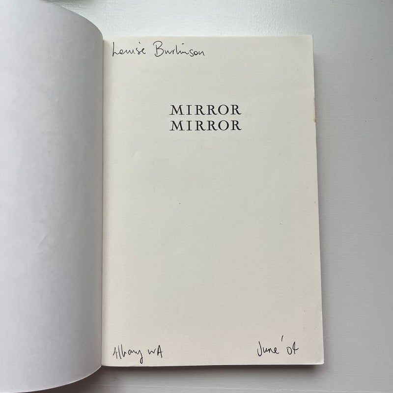 Mirror, Mirror (First Edition)