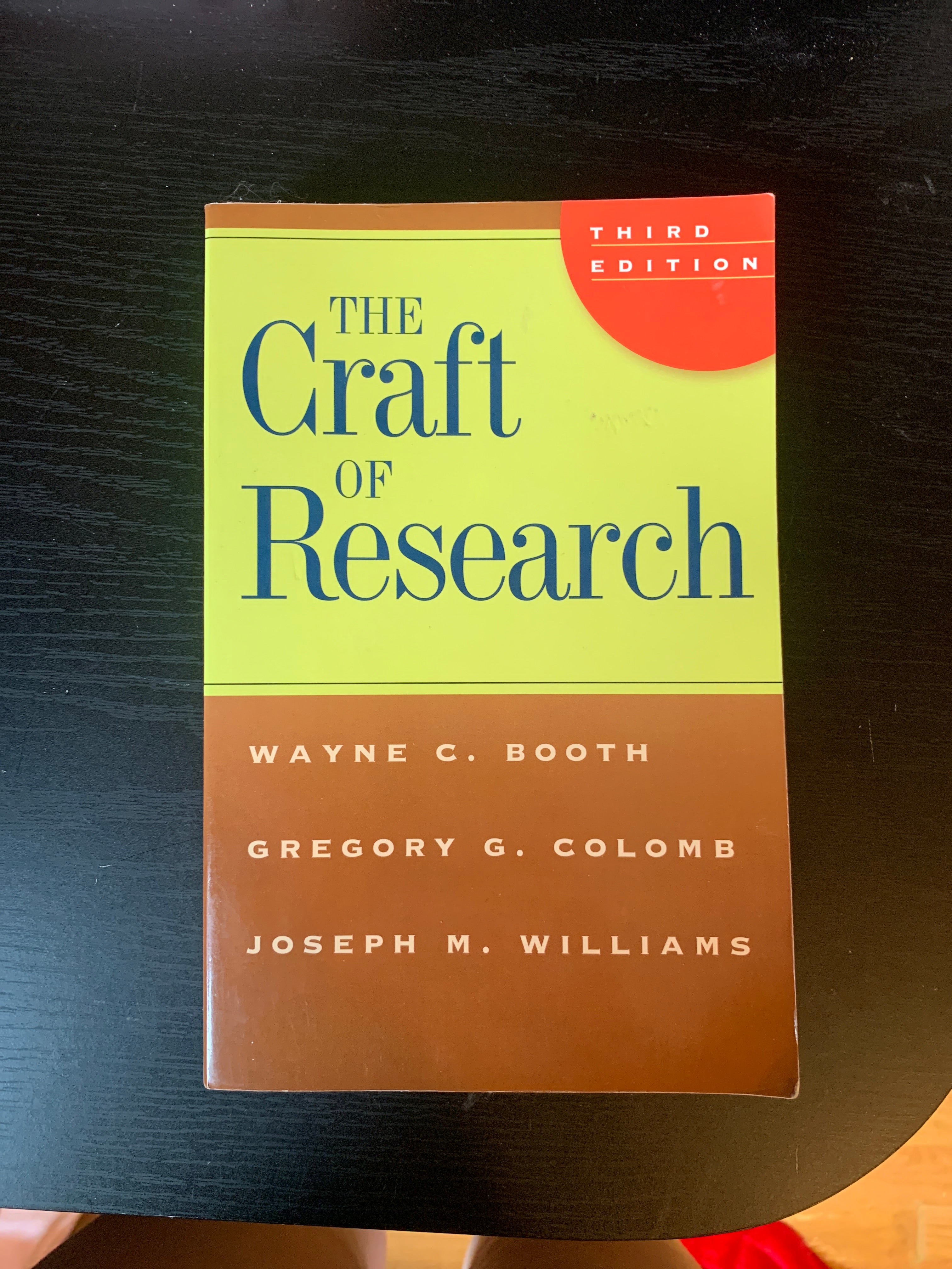 The Craft of Research