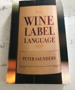 Wine Label Language