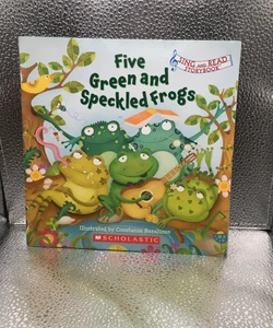 Five Green and Speckled Frogs