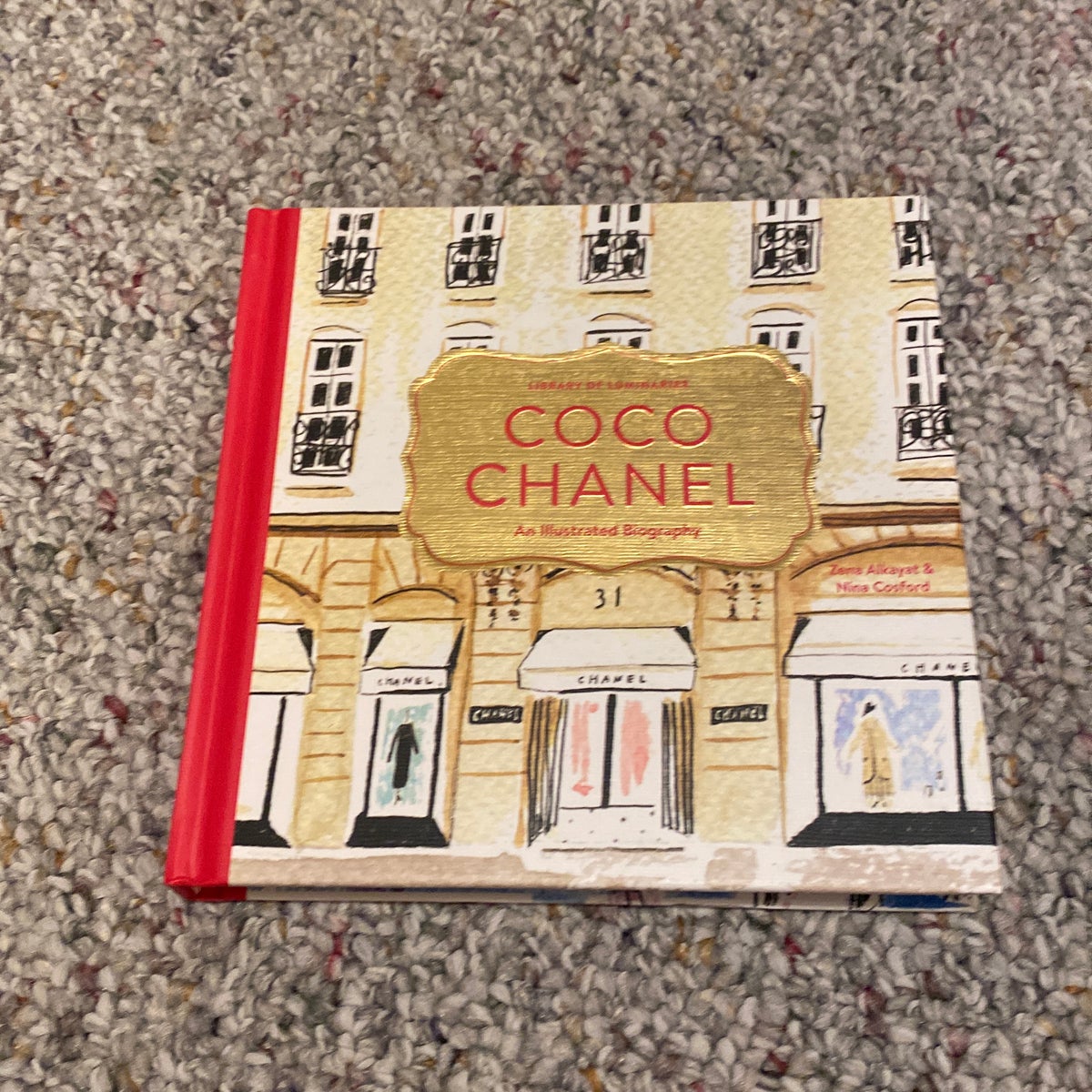 Library of Luminaries: Coco Chanel by Zena Alkayat, Hardcover