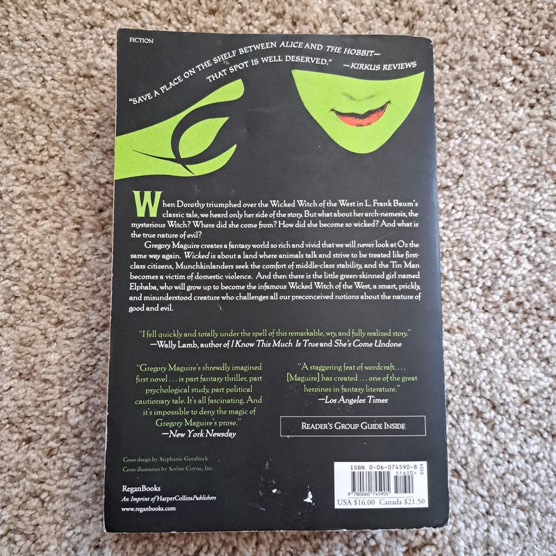 Wicked Musical Tie-In Edition