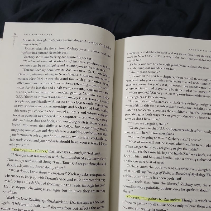 The Starless Sea (lightly annotated) 