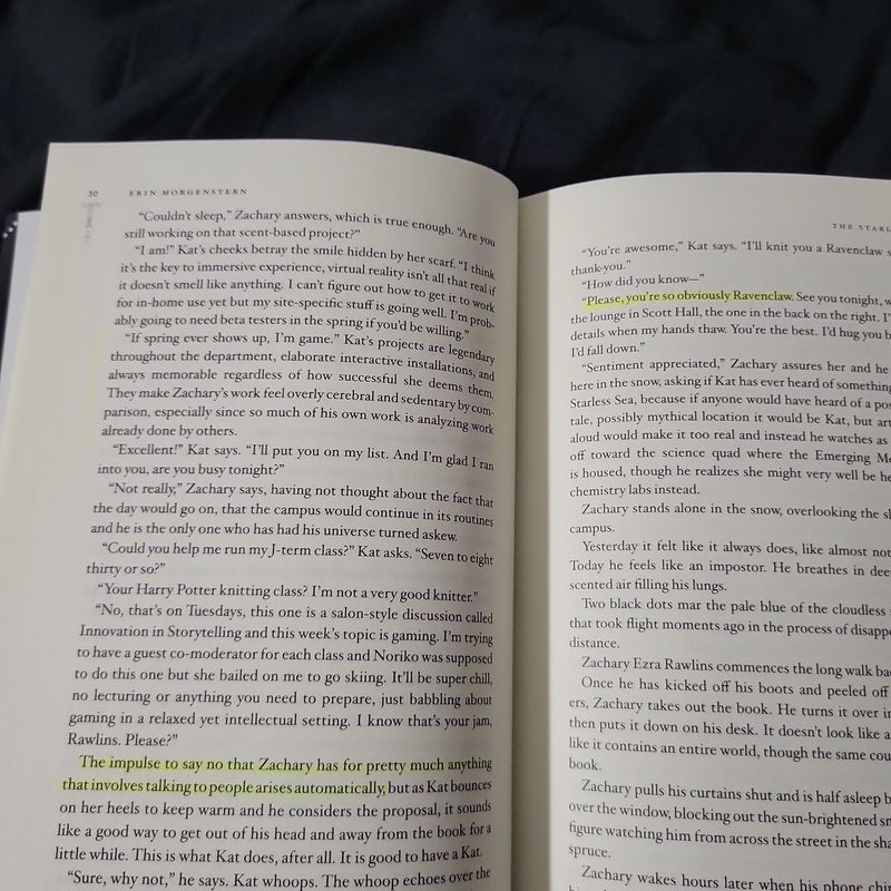 The Starless Sea (lightly annotated) 