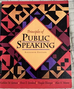 Principles of public speaking