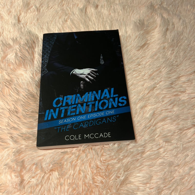 CRIMINAL INTENTIONS: Season One, Episode One