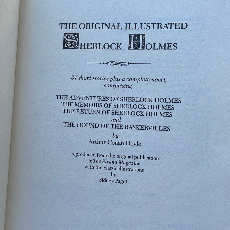 The Original Illustrated Sherlock Holmes