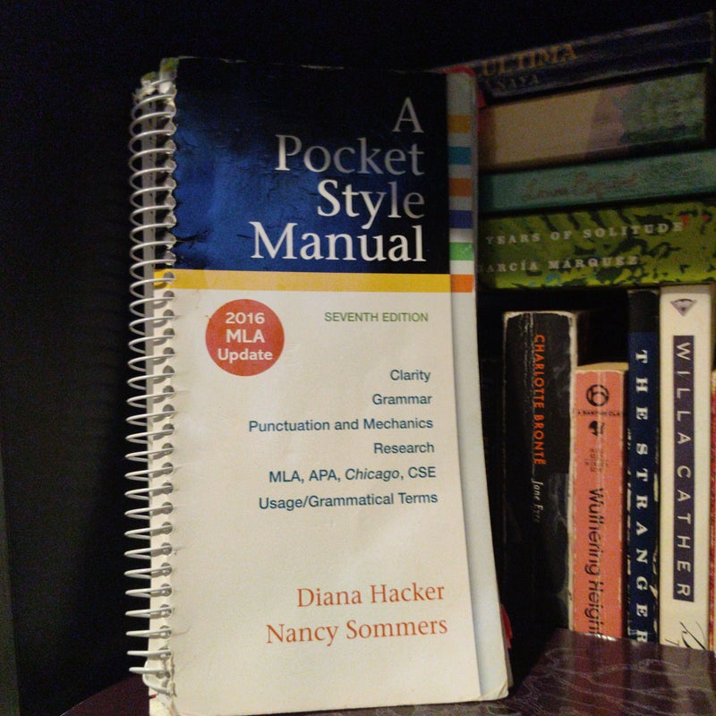 A Pocket Style Manual 