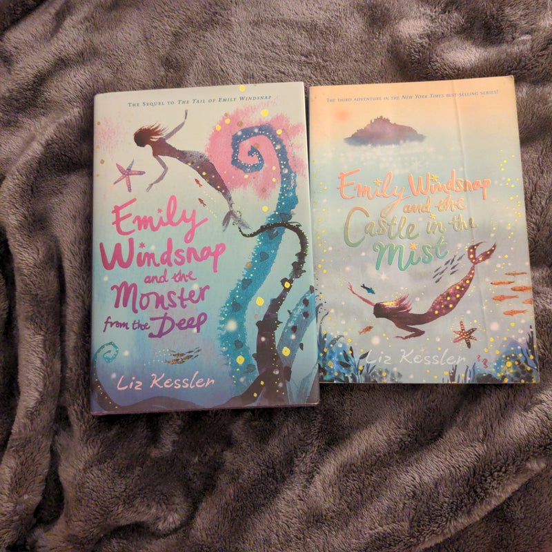 Bundle of Emily Windsnap and the Monster from the Deep and Emily Windsnap and the Castle in the Mist