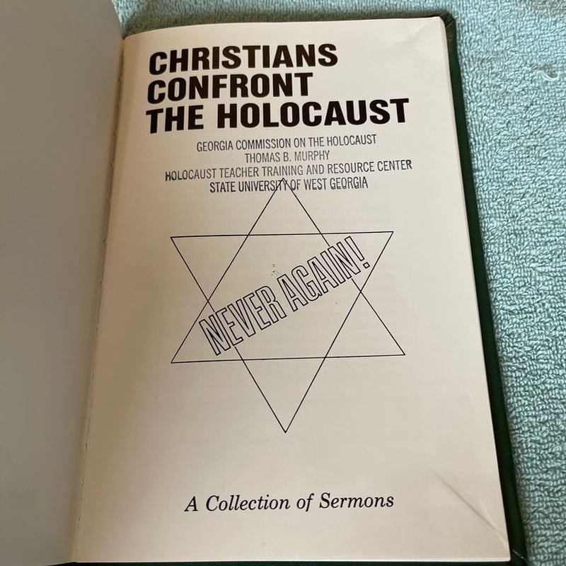 Christians Confront The Holocaust 