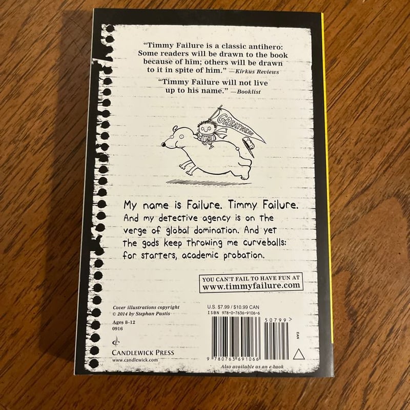 Timmy Failure: We Meet Again by Stephan Pastis