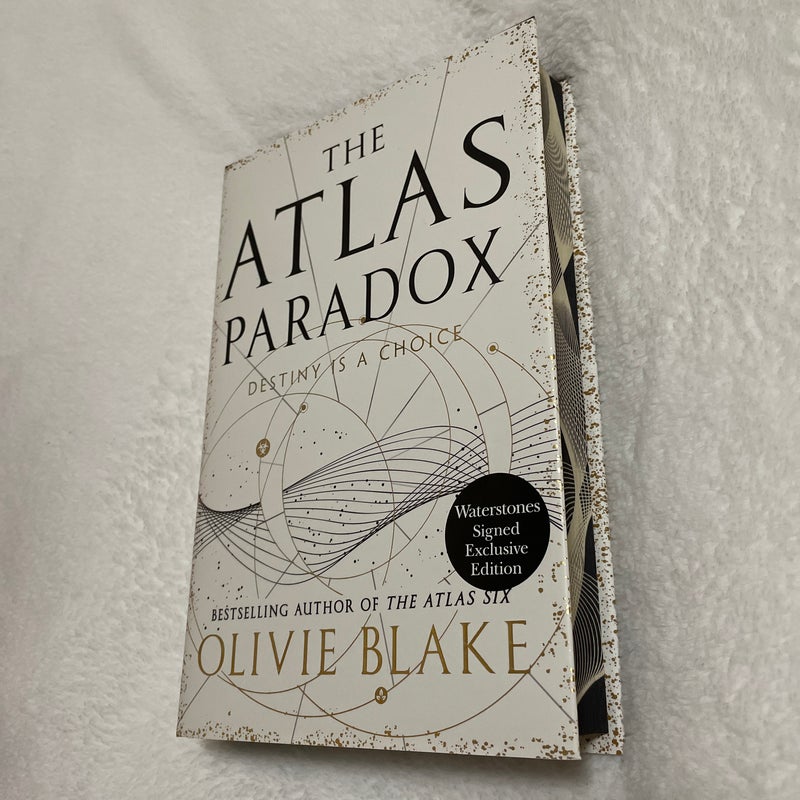 The Atlas Paradox - Waterstones Signed edition