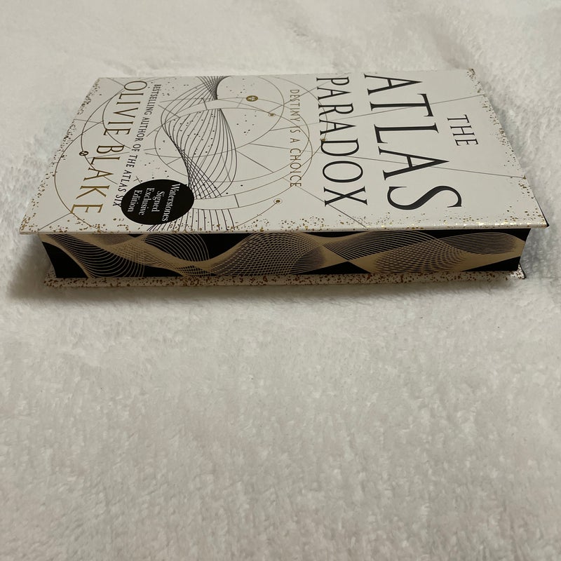 The Atlas Paradox - Waterstones Signed edition