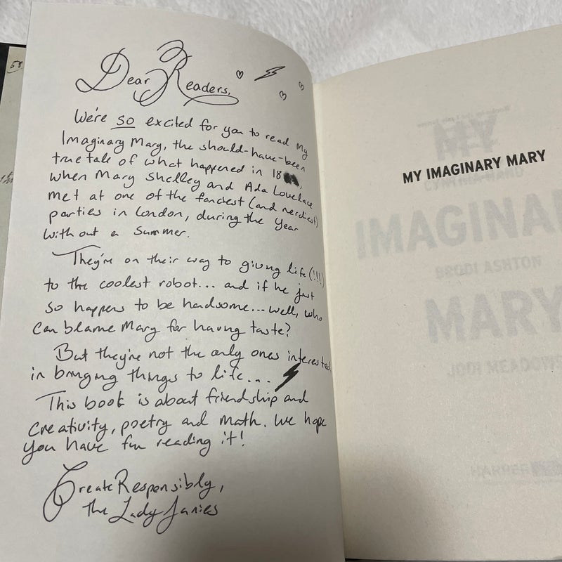 My Imaginary Mary - Litjoy Signed Edition