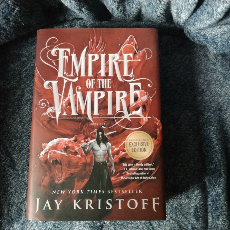 BN exclusive signed - Empire of the Vampire