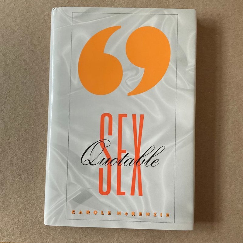 Quotable Sex