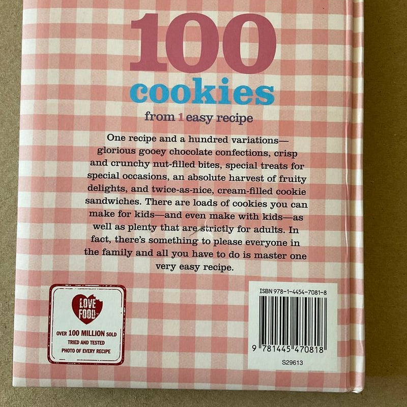 100 COOKIES from 1 easy recipe 