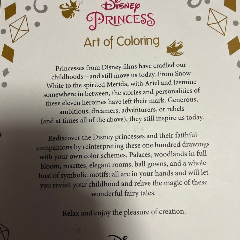 Art of Coloring Disney Princess