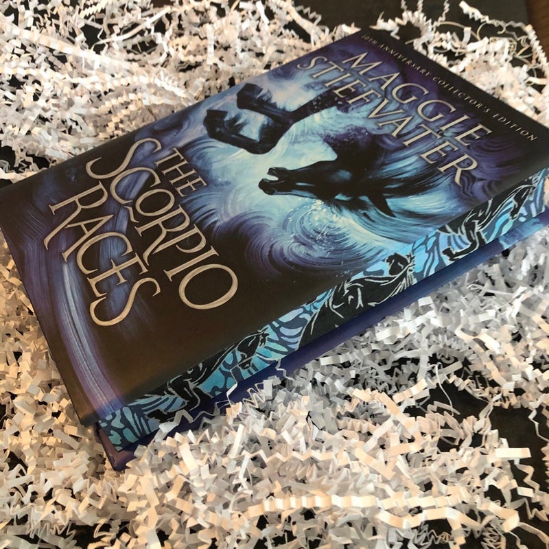 Customized Owlcrate The Scorpio Races Book + Box