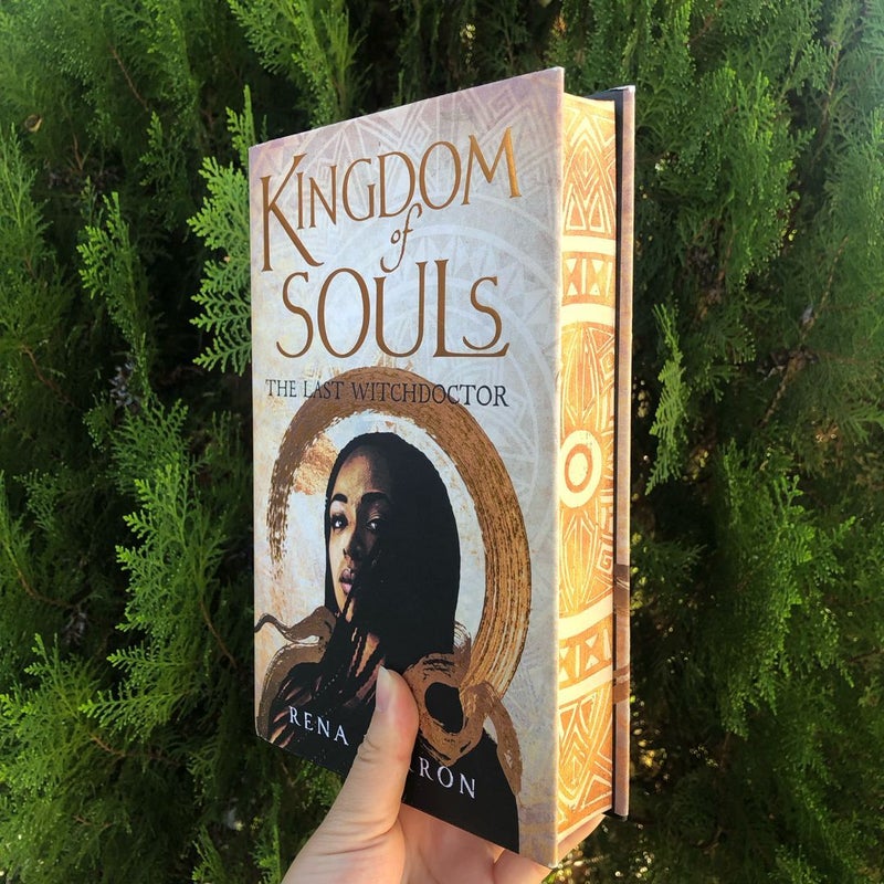 Customized UK hardcover of Kingdom of Souls