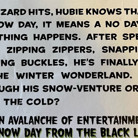 The Snow Day from the Black Lagoon